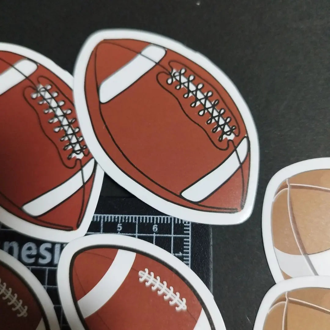 RUGBYball Rugby Ball American Football Waterproof Sticker Bulk Sale