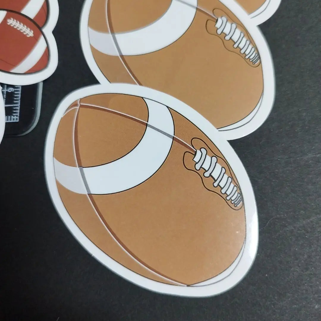 RUGBYball Rugby Ball American Football Waterproof Sticker Bulk Sale