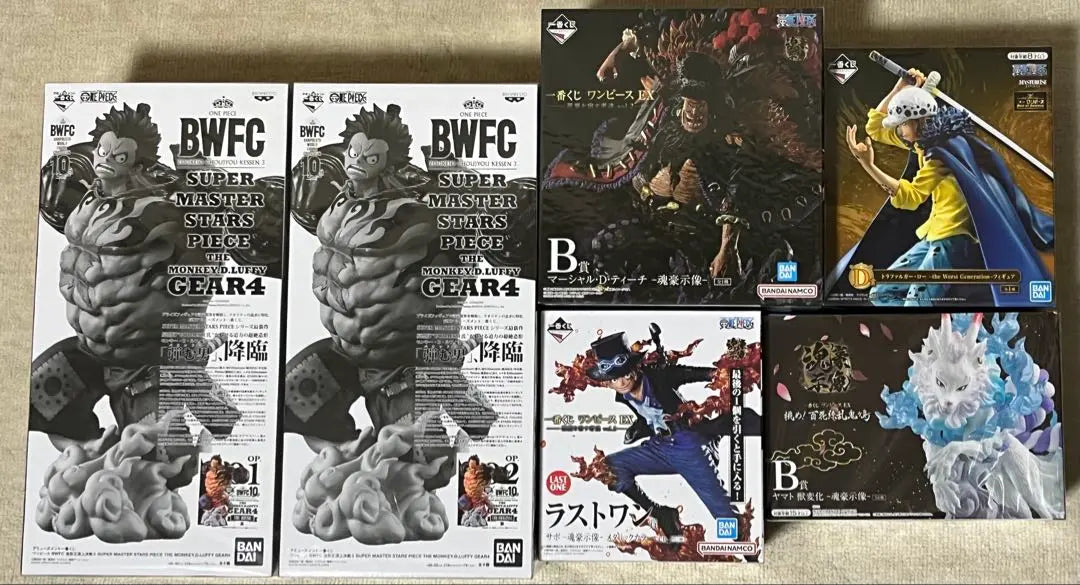 One Piece SMSP, Ichiban Kuji, figuras de premio, venta al por mayor de 10 artículos