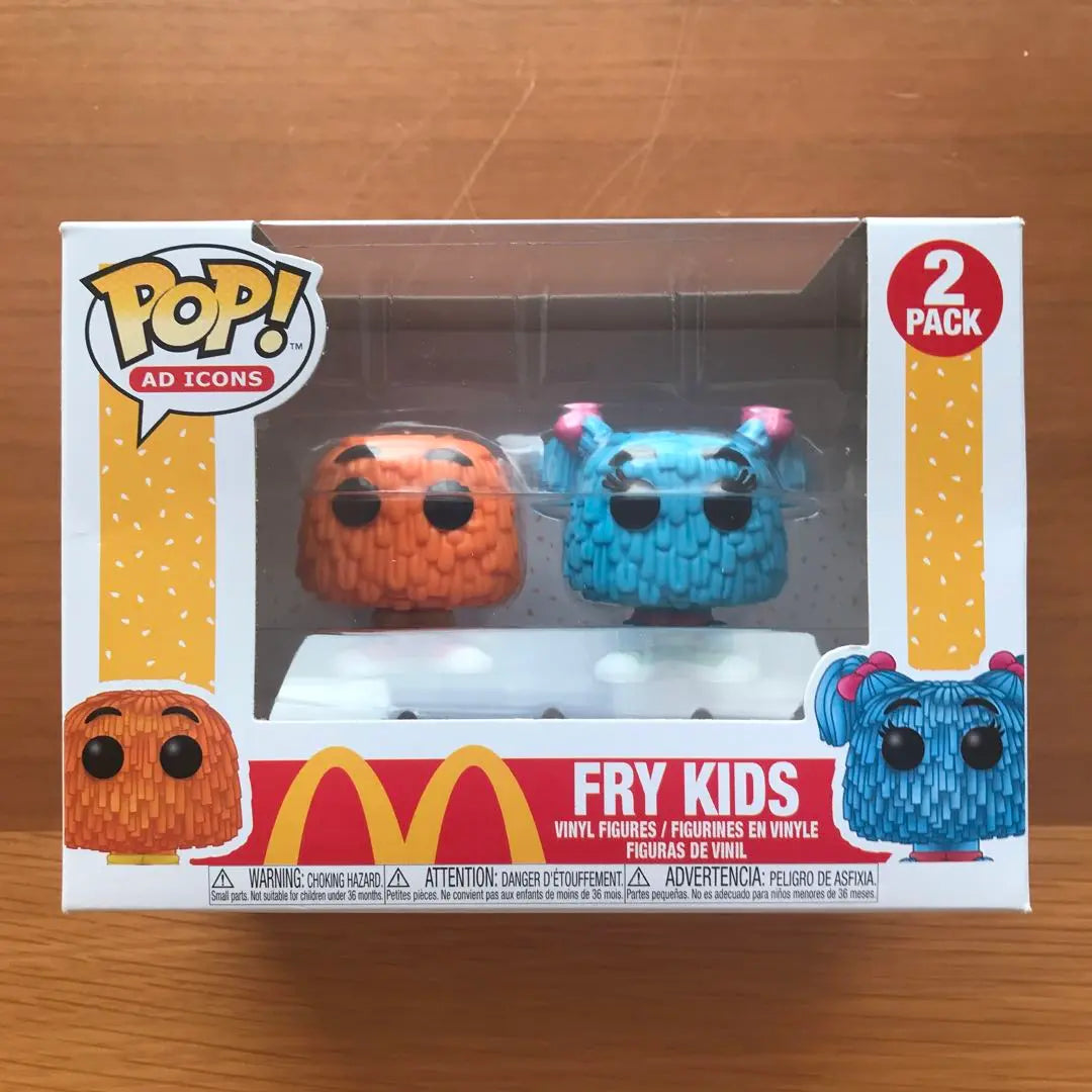 [FUNKO Pop!/Purchased in the US/New/Rare] 2 McDonald's Fly Kids