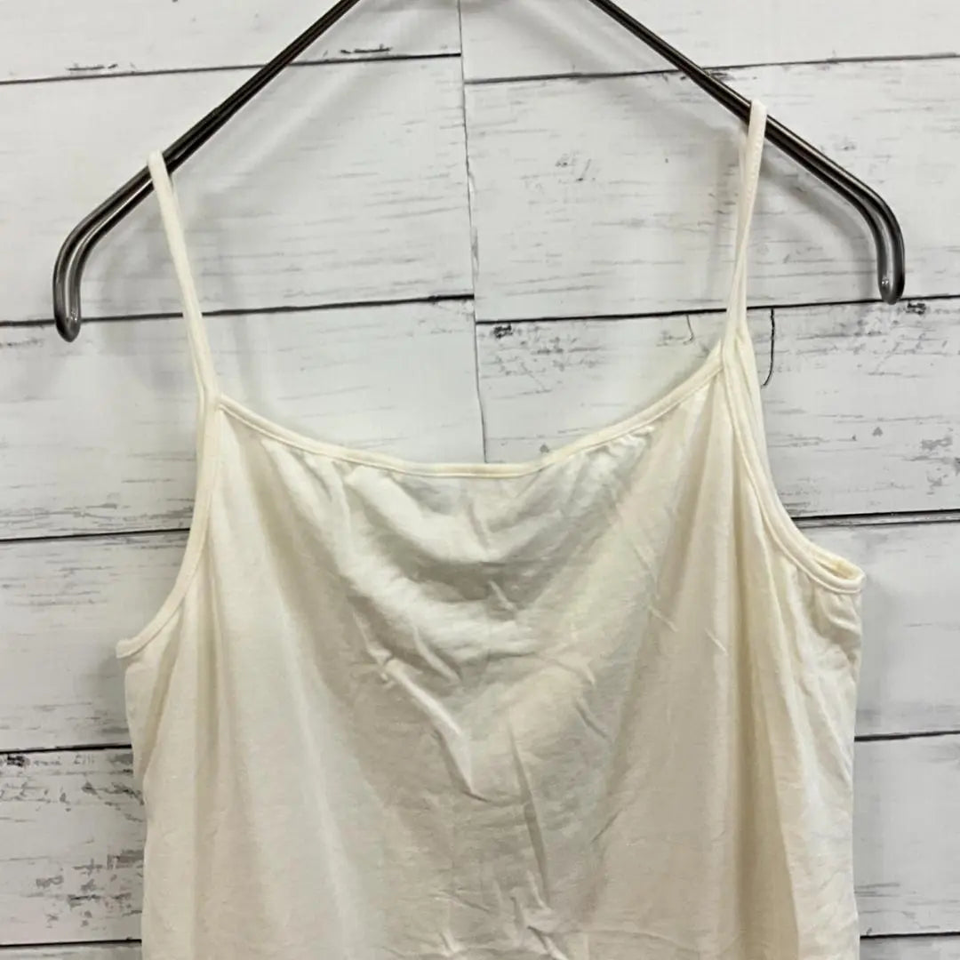 [BURBERRY LONDON] Camisole plain white size 2 M