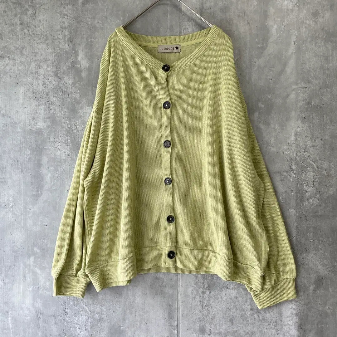 a0699 [Koropka] Crew Neck Cardigan (3L) Large Size Spring Clothes