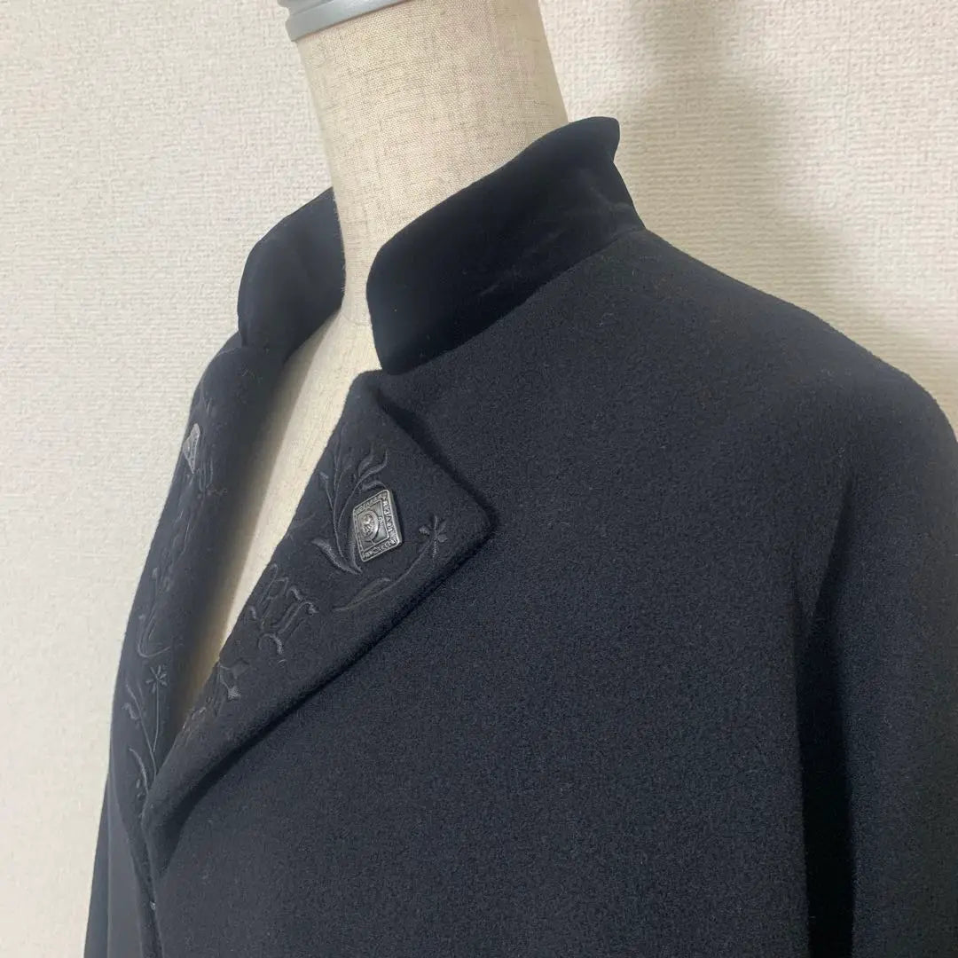 6154. [Extremely beautiful] Rare! RALPH LAUREN Cashmere blend cape coat