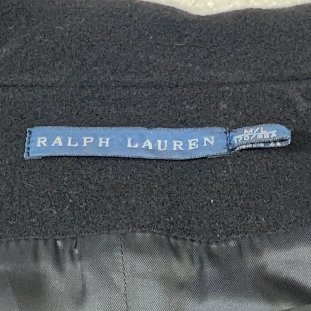 6154. [Extremadamente hermoso] ¡Extraño! Abrigo tipo capa de mezcla de cachemira de RALPH LAUREN