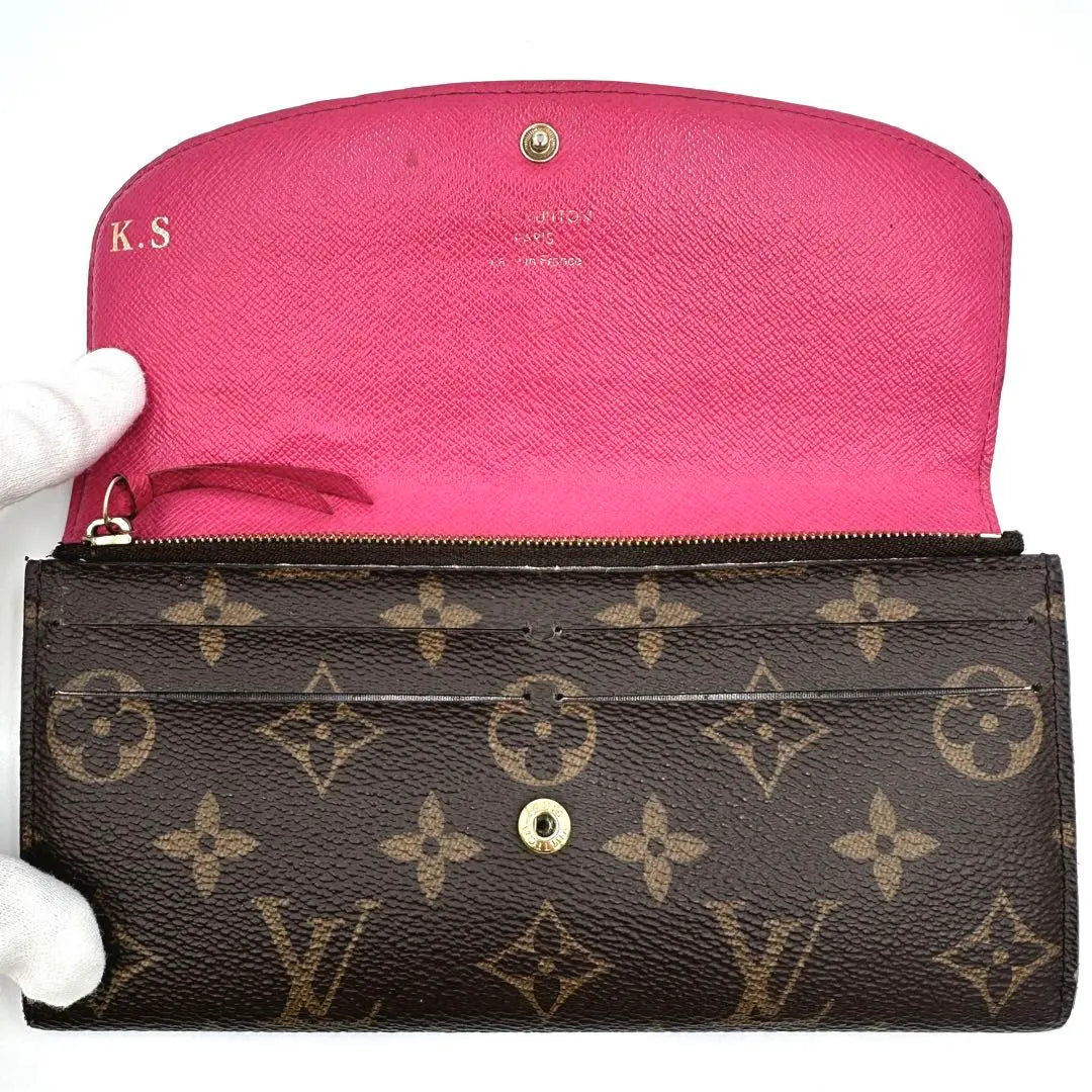 Louis Vuitton Louis Vuitton Wallet Monogram All-over Pattern PVC