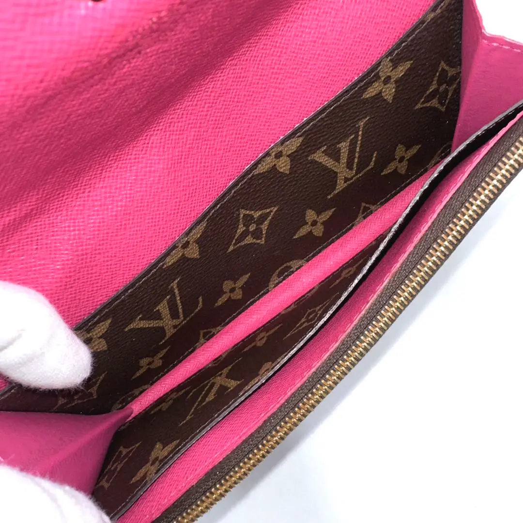 Louis Vuitton Louis Vuitton Wallet Monogram All-over Pattern PVC