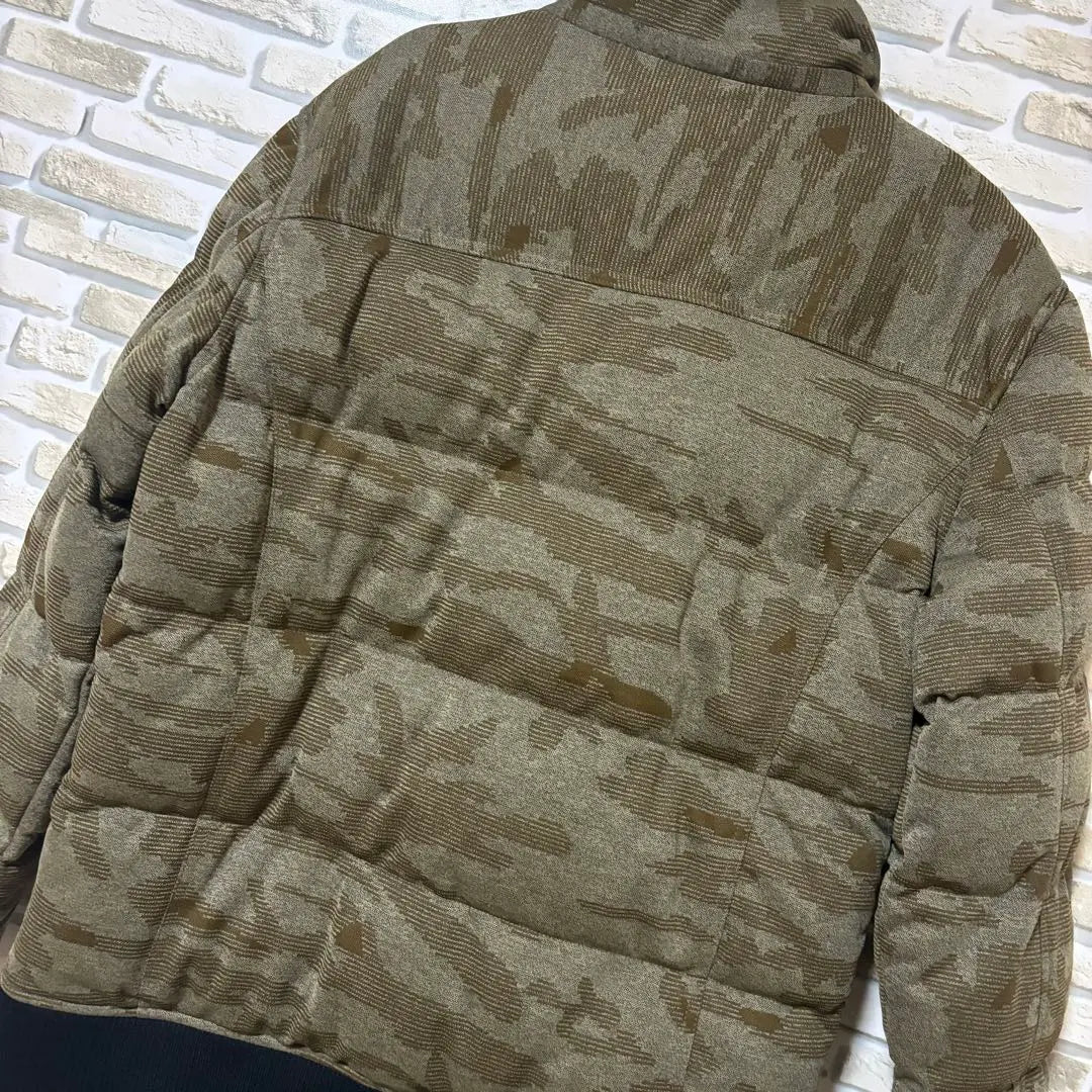 Down jacket, camouflage, camouflage, men's XL