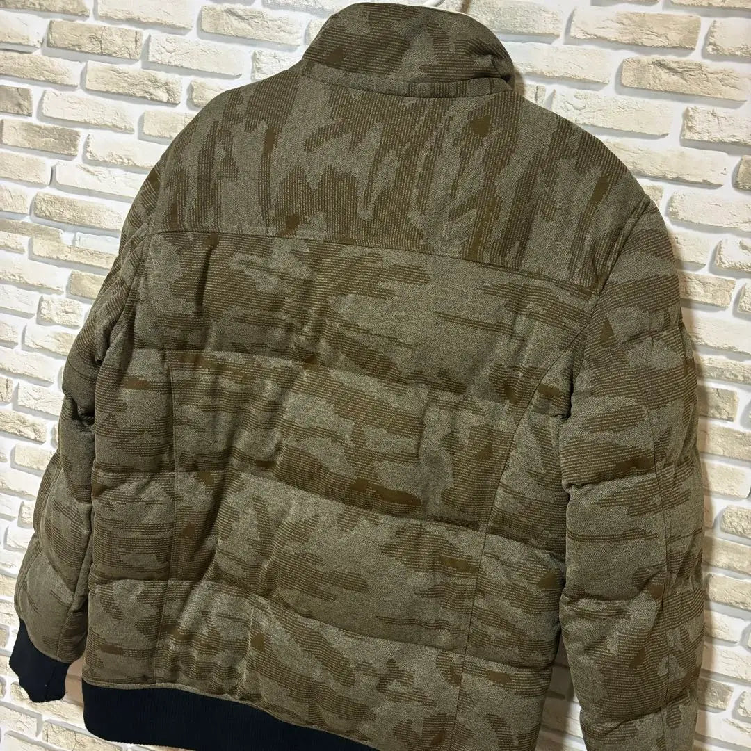 Down jacket, camouflage, camouflage, men's XL