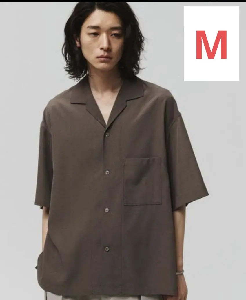 Lidnm amundsen drape opencollarshirt