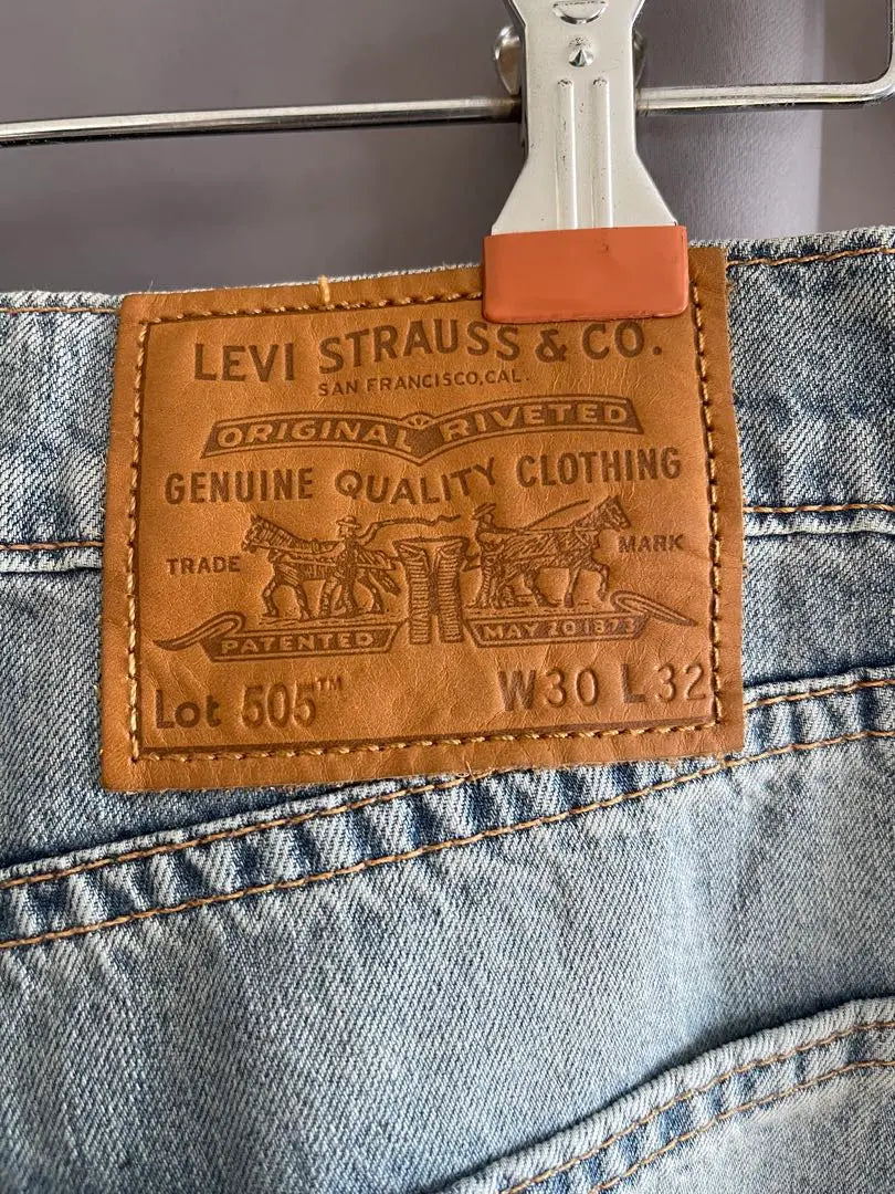 Levi's Light Blue Straight Denim