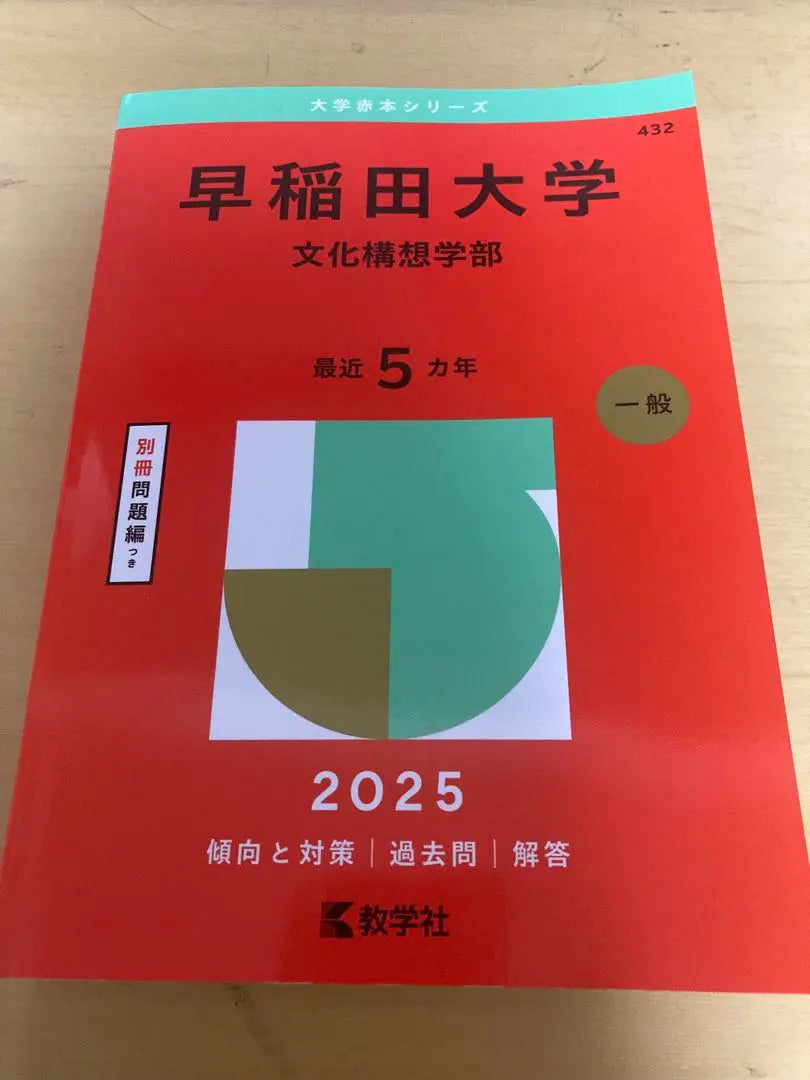 Waseda University Faculty of Cultural Concepts 2025 Edition