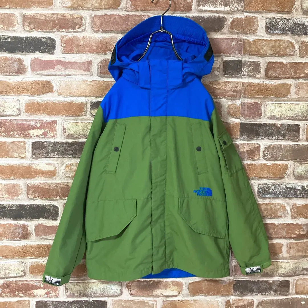 《Talla para niños》Parka de montaña The North Face verde azul 140