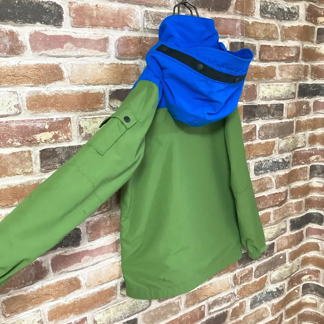 《Talla para niños》Parka de montaña The North Face verde azul 140