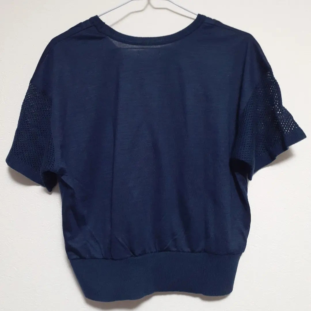 Ropa vieja Chamois camiseta azul marino camiseta azul oscuro de moda