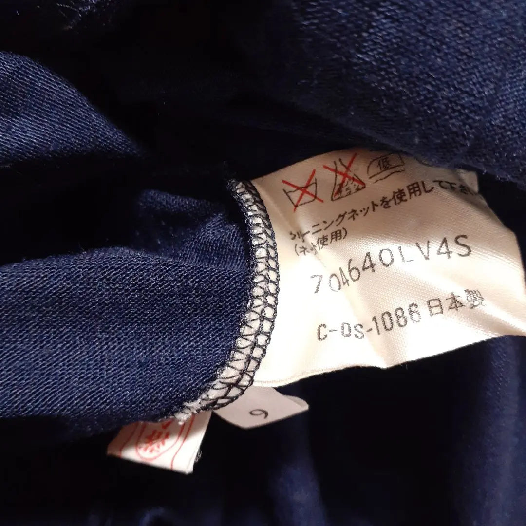 Ropa vieja Chamois camiseta azul marino camiseta azul oscuro de moda