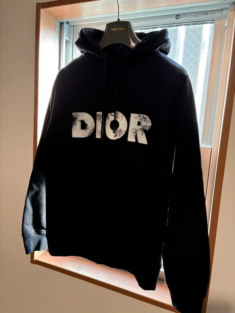 [Excellent condition] Dior DANIEL ARSHAM logo pullover hoodie