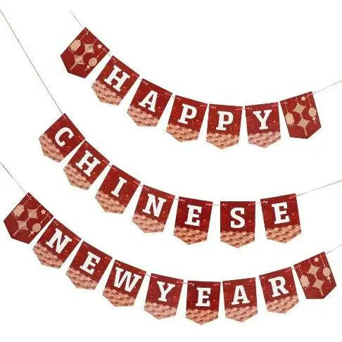 ♡Final price reduction ♡Chinese New Year door banner Happy New Year decoration