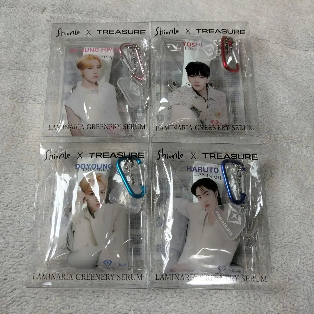 shiole × TREASURE Clear pouch Complete set of 10 types