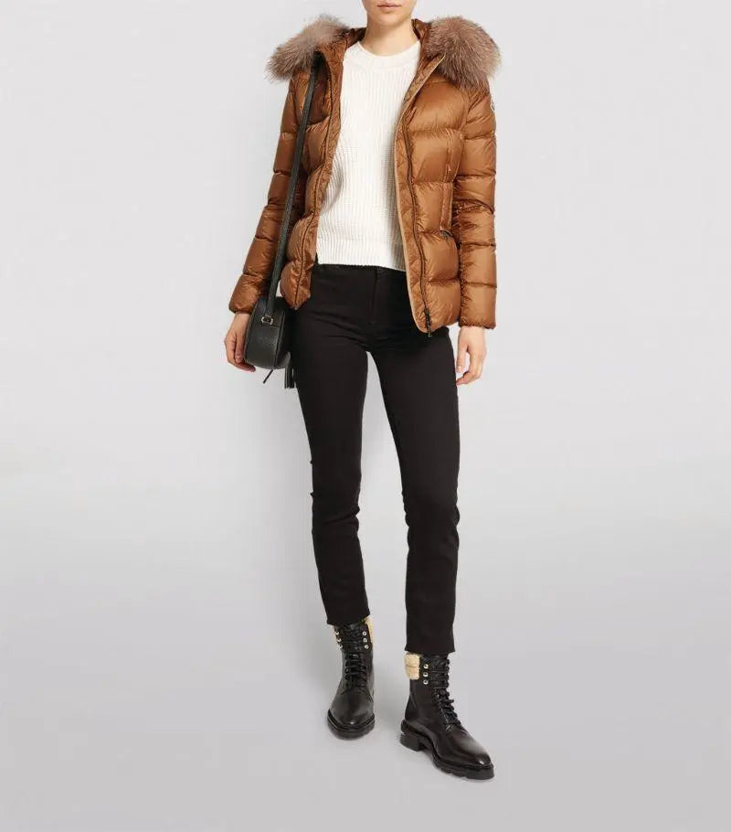 [New and unused] MONCLER Boed Down Jacket TG2 Camel