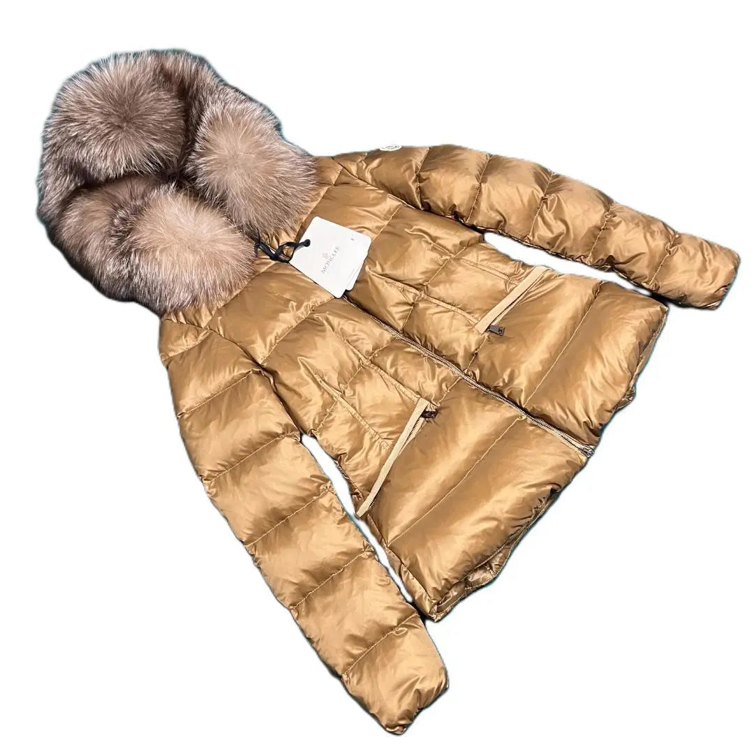 [New and unused] MONCLER Boed Down Jacket TG2 Camel