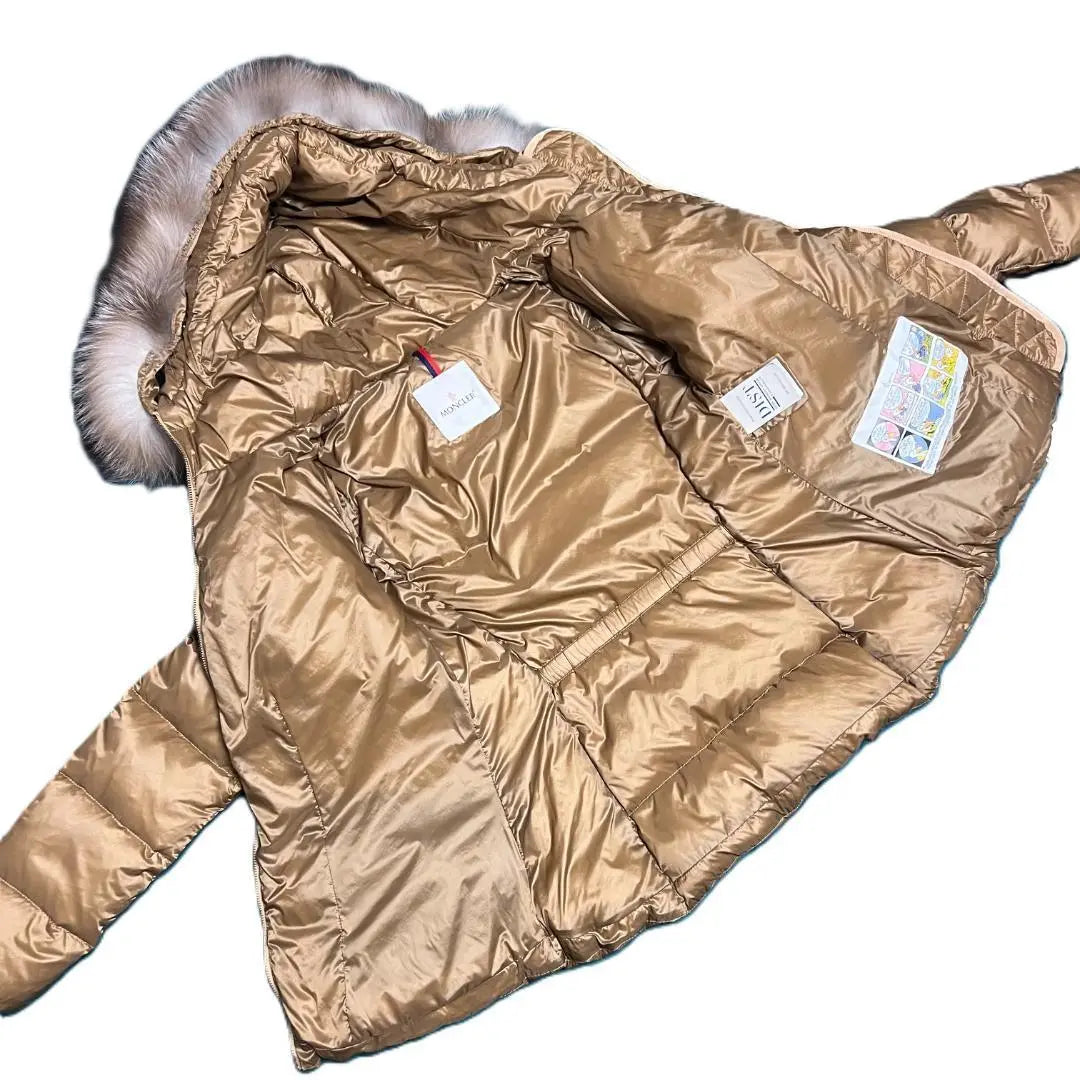 [New and unused] MONCLER Boed Down Jacket TG2 Camel