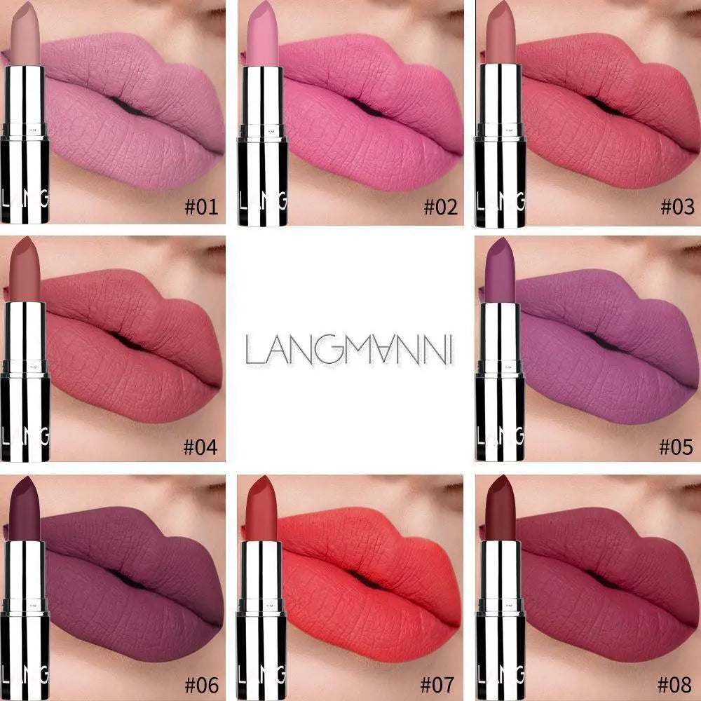 Lápiz labial ☆ 07 ☆ rojo, rojo, rojo, mate, langmanni, labio | 口紅☆07☆rojo,レッド,赤色,マット,LANGMANNI,リップ