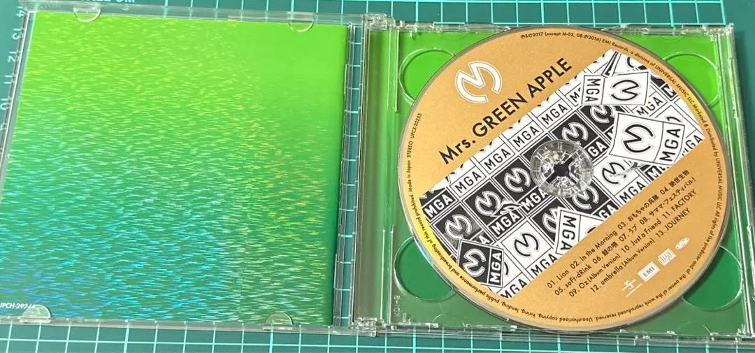 [CD] Mrs. 2nd Album Mrs. GREEN APPLE [First Press Limited Edition]