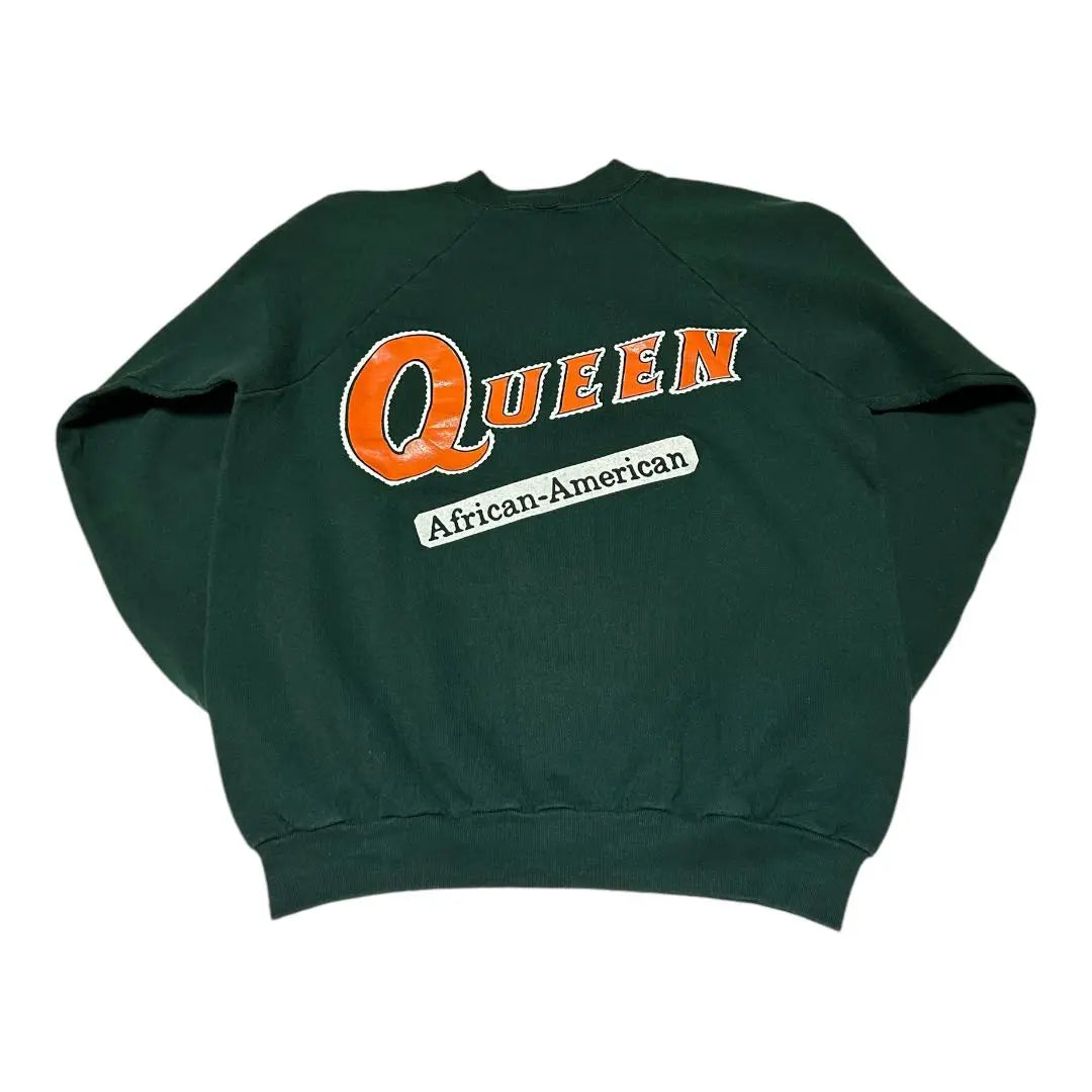 Sudadera Queen Latifah de los años 90 Queen Green L Notation | Queen Latifah de los 90 スウェット Queen グリーン L表記