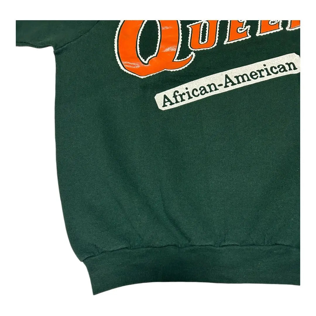 90s Queen Latifah Sweatshirt Queen Green L Notation | 90s Queen Latifah スウェット Queen グリーン L表記