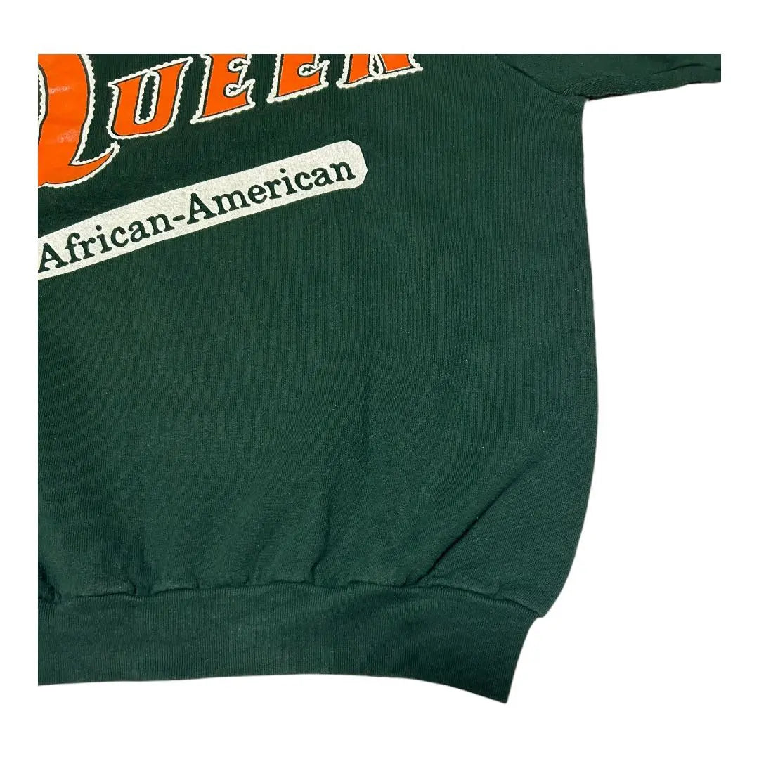 90s Queen Latifah Sweatshirt Queen Green L Notation | 90s Queen Latifah スウェット Queen グリーン L表記