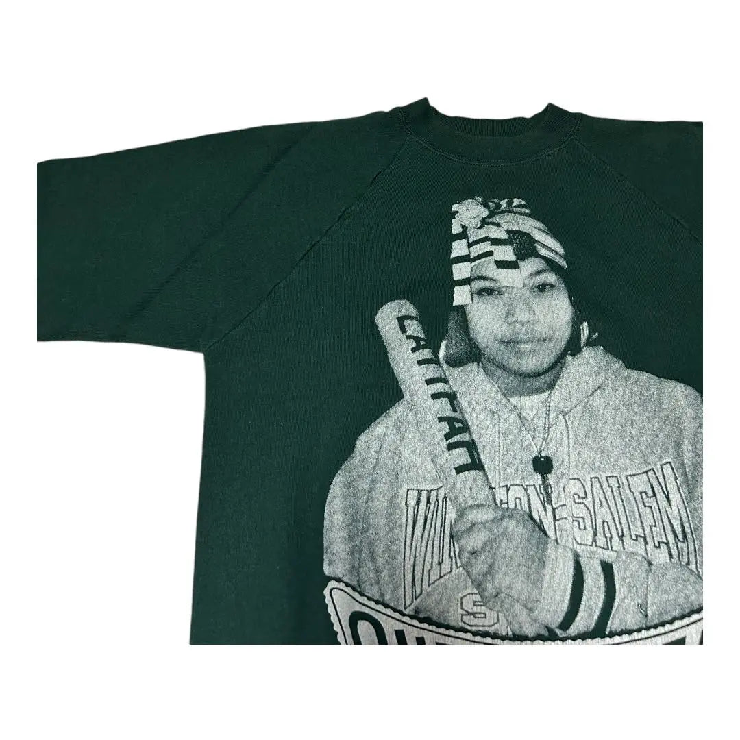 Sudadera Queen Latifah de los años 90 Queen Green L Notation | Queen Latifah de los 90 スウェット Queen グリーン L表記