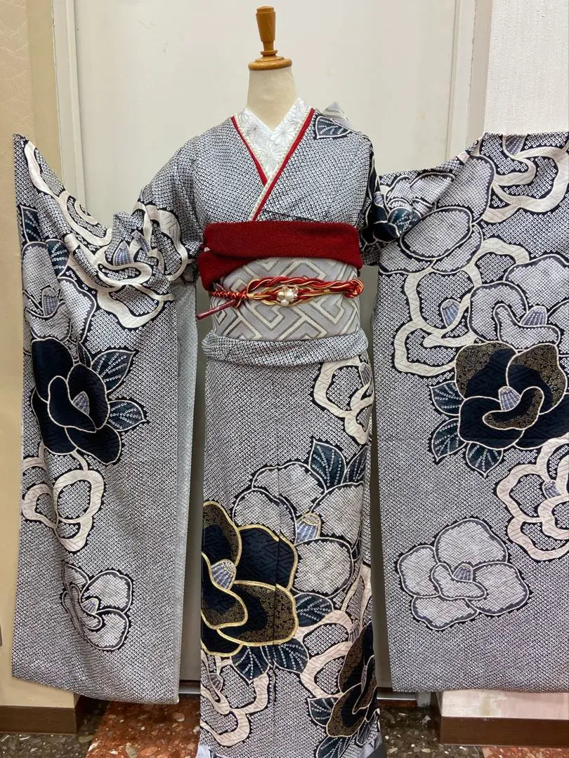 [Super Cheap] New Furisode Full Set Now Made to Your Dimensions 1306