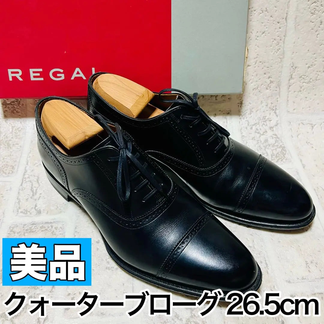 Beauty Legal Straight Chip Leather Shoes Business Shoes 26.5cm 8948