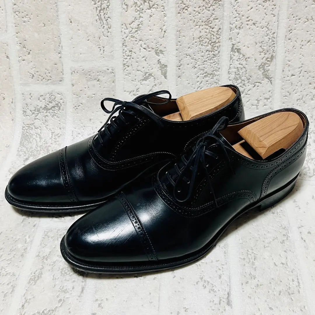 Beauty Legal Straight Chip Leather Shoes Business Shoes 26.5cm 8948