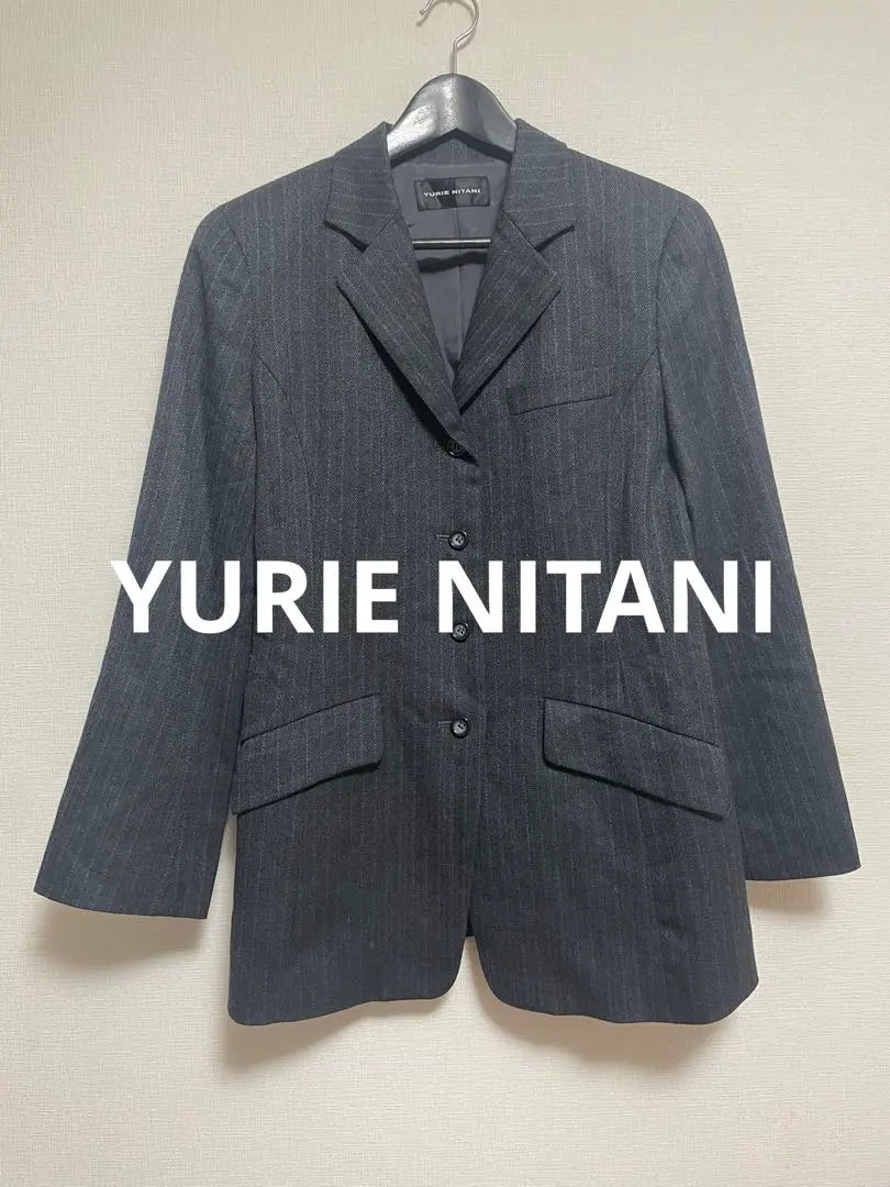 YURIE NITANI Women's Tailored Jacket Stripe