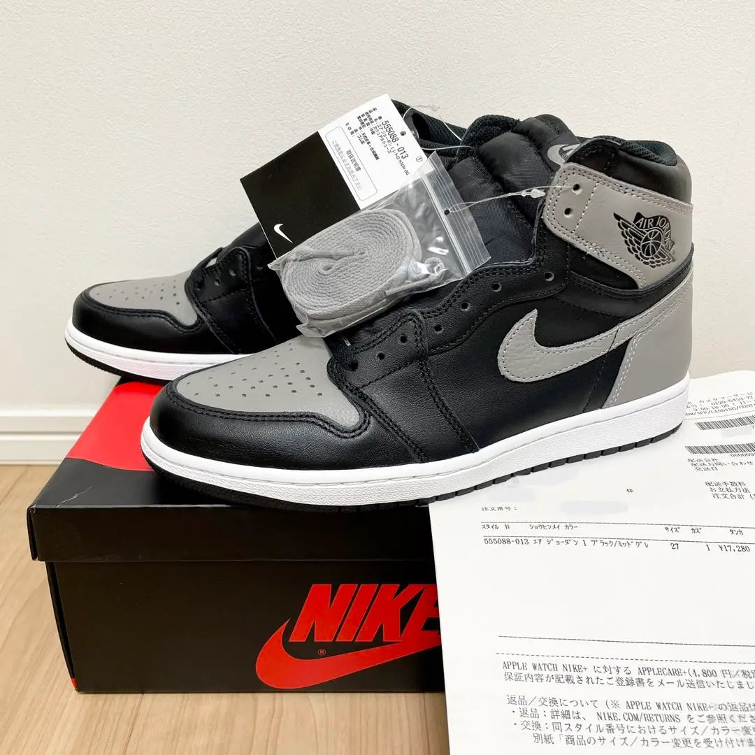 [Nuevo] Air Jordan 1 Shadow JORDAN1 HIGH SHADOW | 【新品】エア ジョーダン1 シャドウ JORDAN1 ALTA SOMBRA