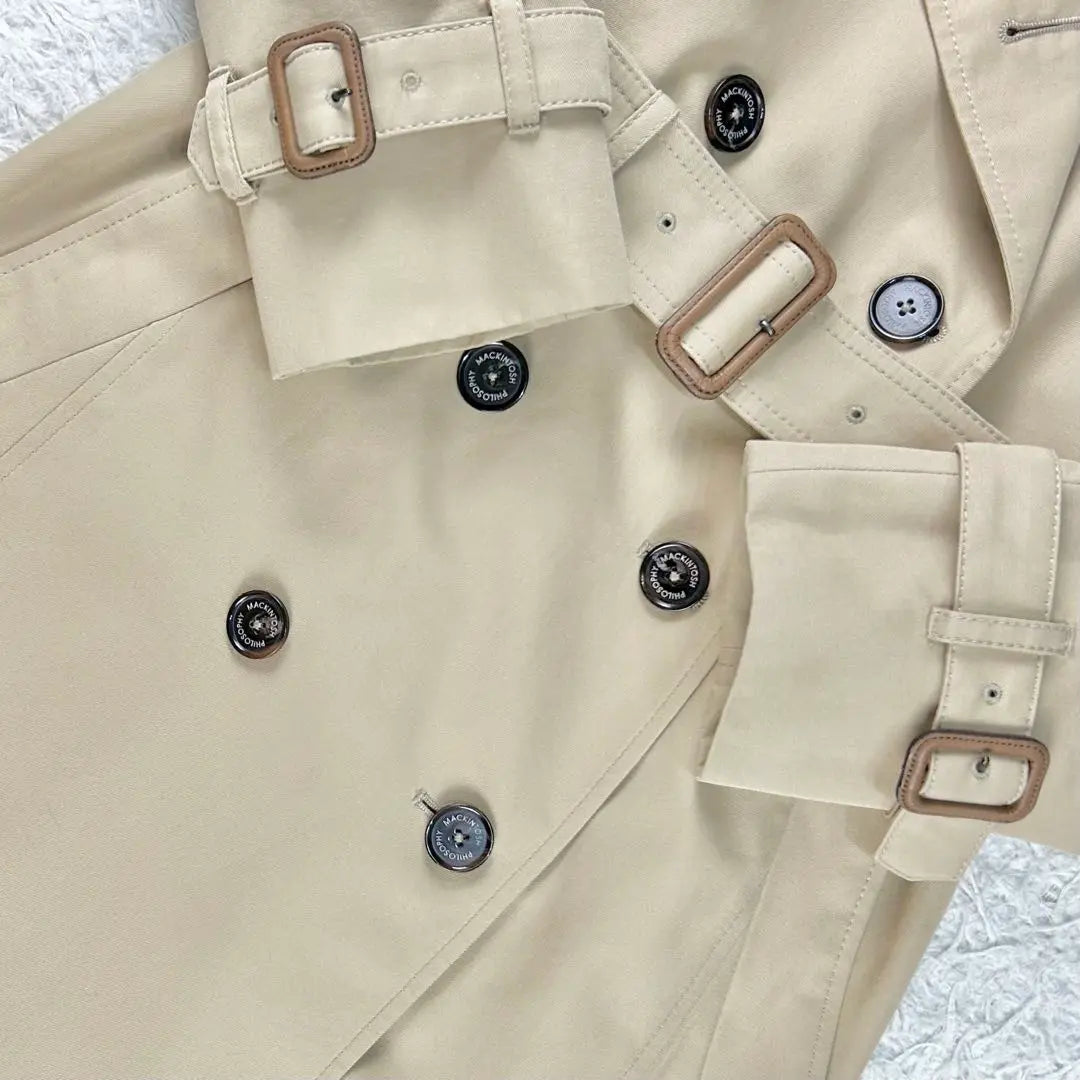 Mujer Macintosh Gabardina Philosophy Beige | マッキントッシュフィロソフィー トレンチコート ベージュ