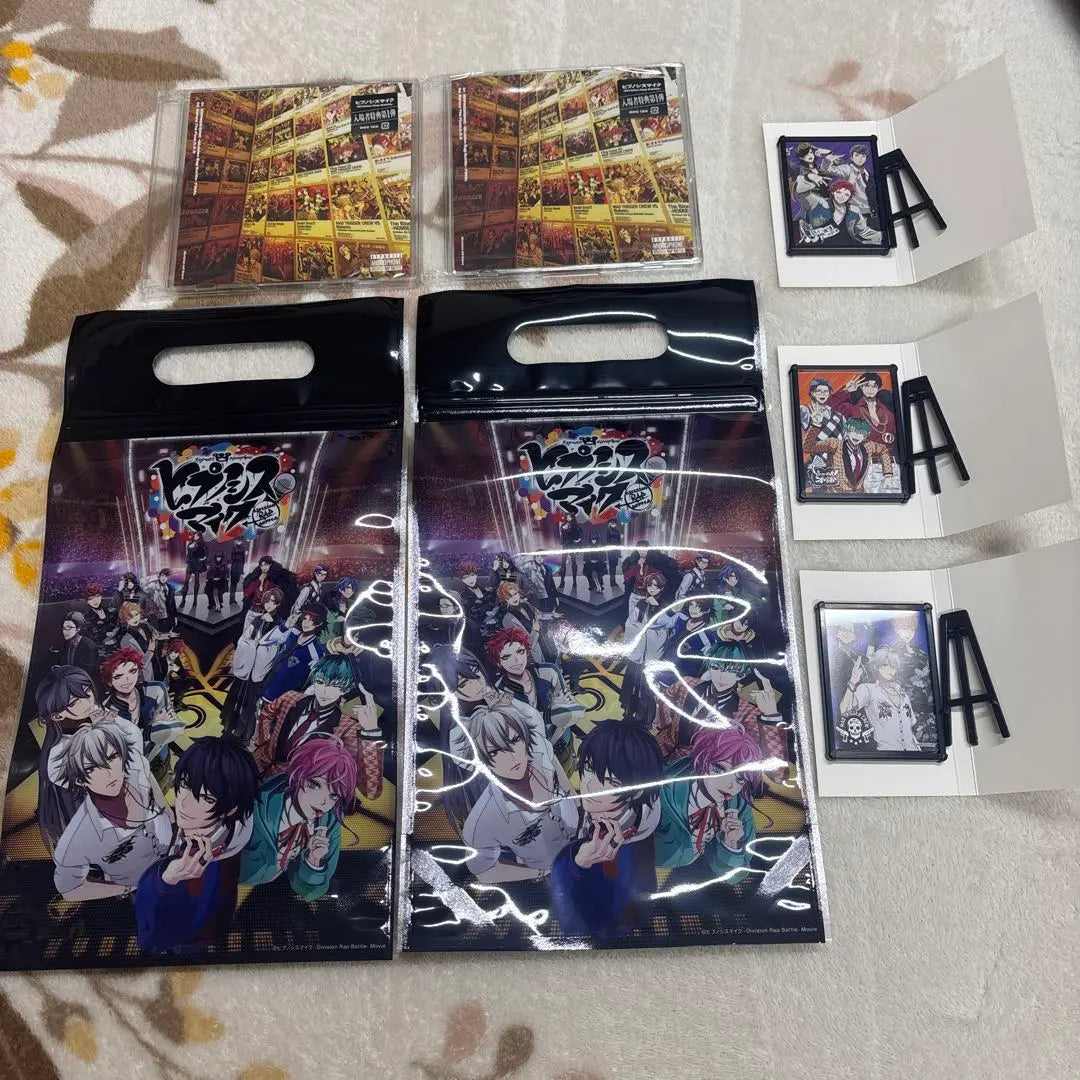 [New, unopened] Hypnosis Microphone Movie Bonus CD x 2 Popcorn Back Set