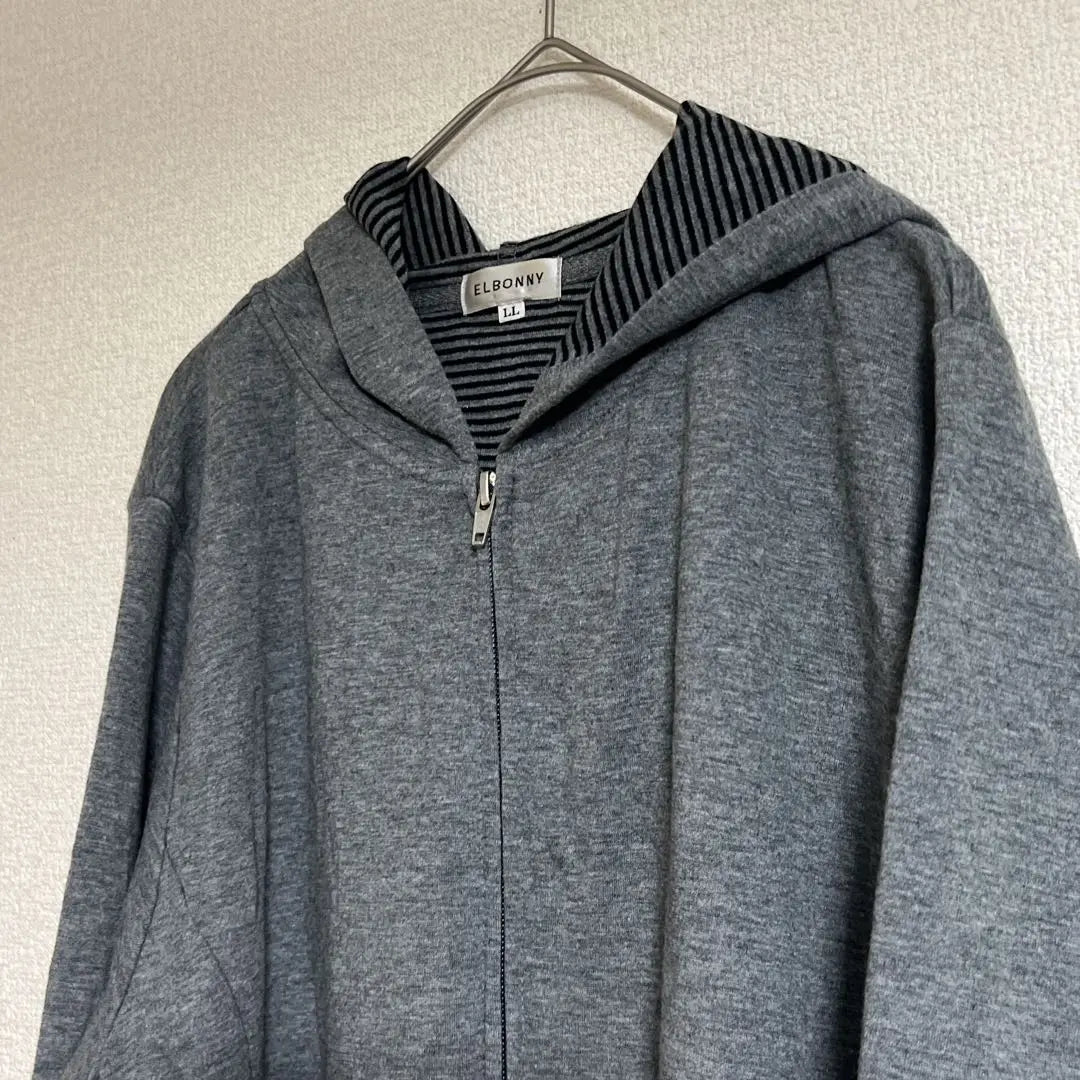 ✨Elbony Parker LL Talla Gris Otoño/Invierno ✨ | ✨エルボニー パーカー LLサイズ グレー 秋冬✨