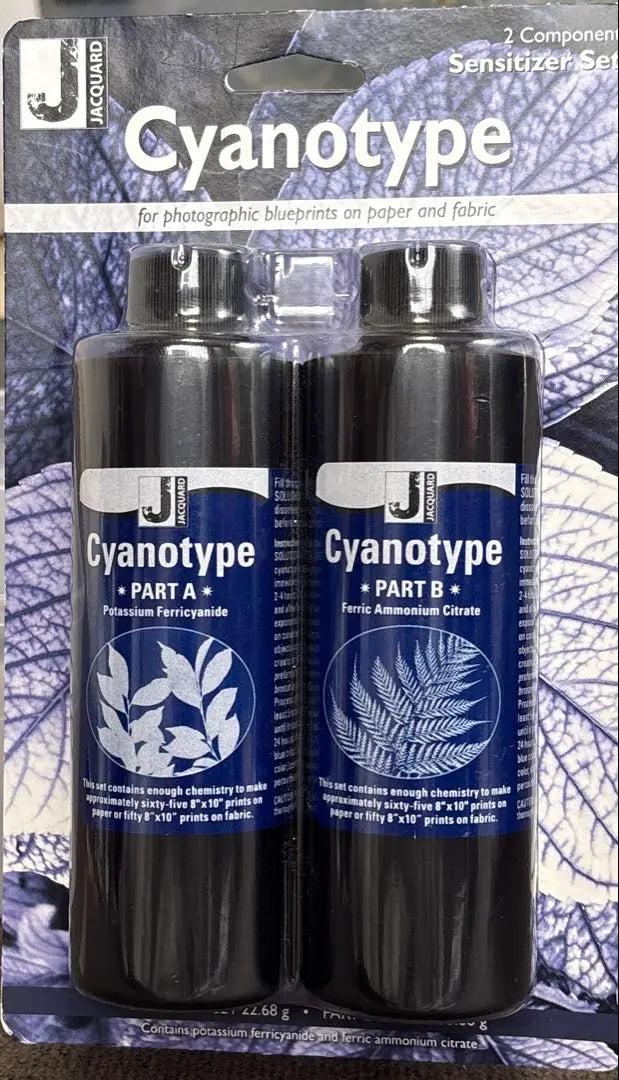 Cyanotype Photosensitive Agent Set Two-component Sianotype Ink Set