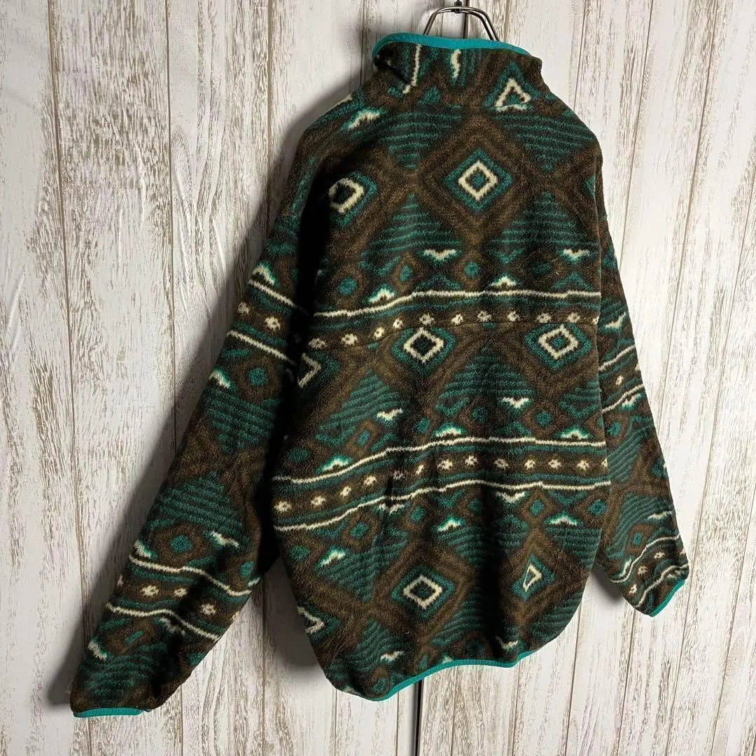 [Rare Design] Patagonia ⭐︎2013 All-over pattern Cinchira fleece jacket