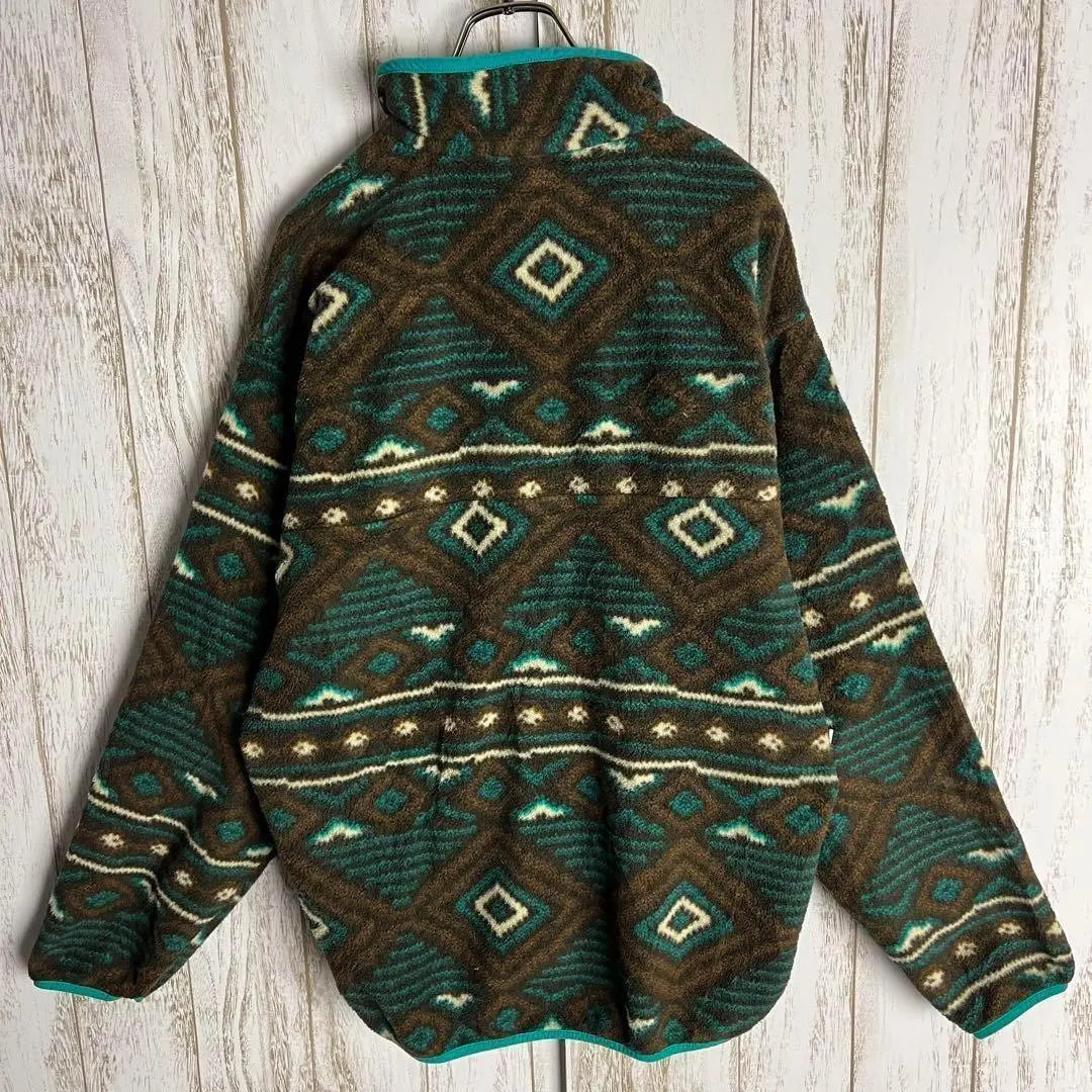 [Rare Design] Patagonia ⭐︎2013 All-over pattern Cinchira fleece jacket