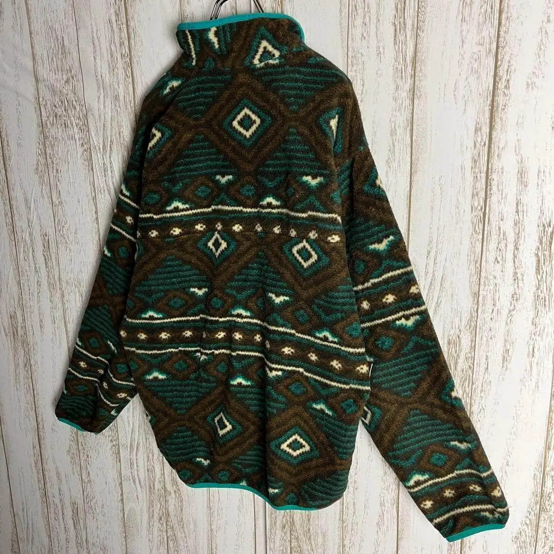 [Rare Design] Patagonia ⭐︎2013 All-over pattern Cinchira fleece jacket