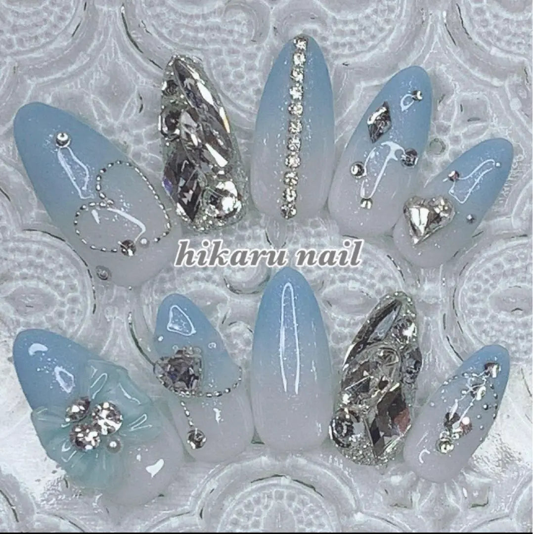 Nail Tip Order ☆ Mass-Produced Landmine Korean Wedding French Gradient One-Hon