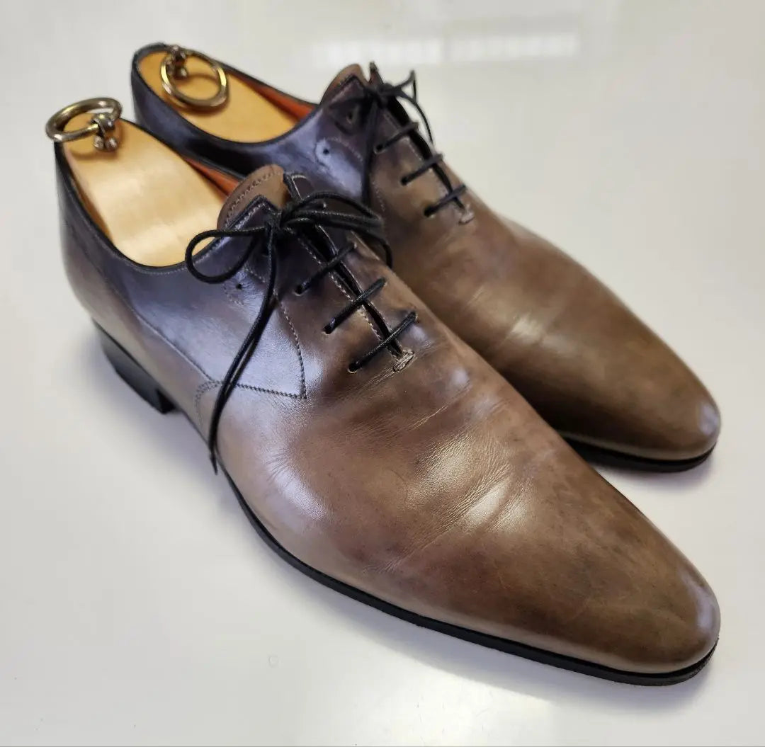 [Buen estado] Vestido Santoni Corte Entero Patine 8.5 | 【美品】サントーニ Santoni ワンピース ホールカット パティーヌ 8.5