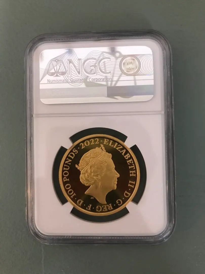 [Original box] British gold coin 1 ons Henry VII