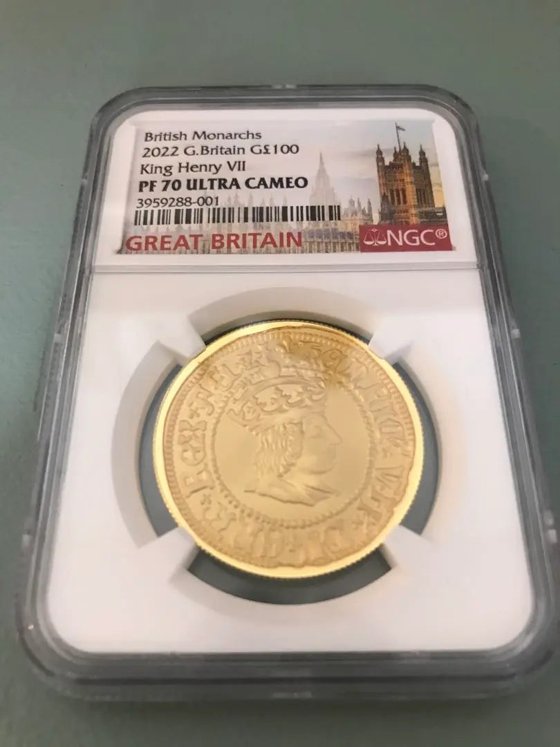 [Original box] British gold coin 1 ons Henry VII | 【元箱付き】イギリス金貨 1オンス ヘンリー7世