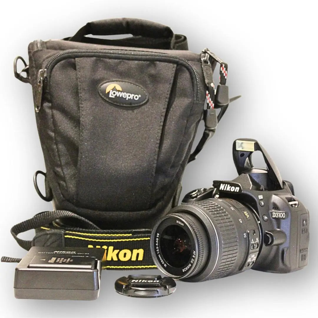 [Completely available, good condition] D3100★NIKON★SLR camera★Easy to take photos with AF