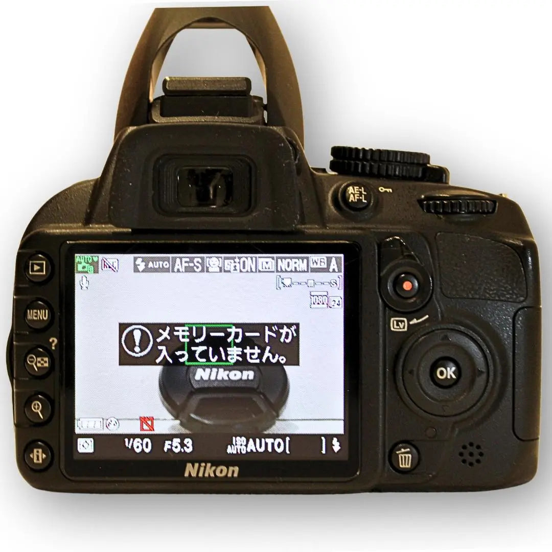 [Completely available, good condition] D3100★NIKON★SLR camera★Easy to take photos with AF