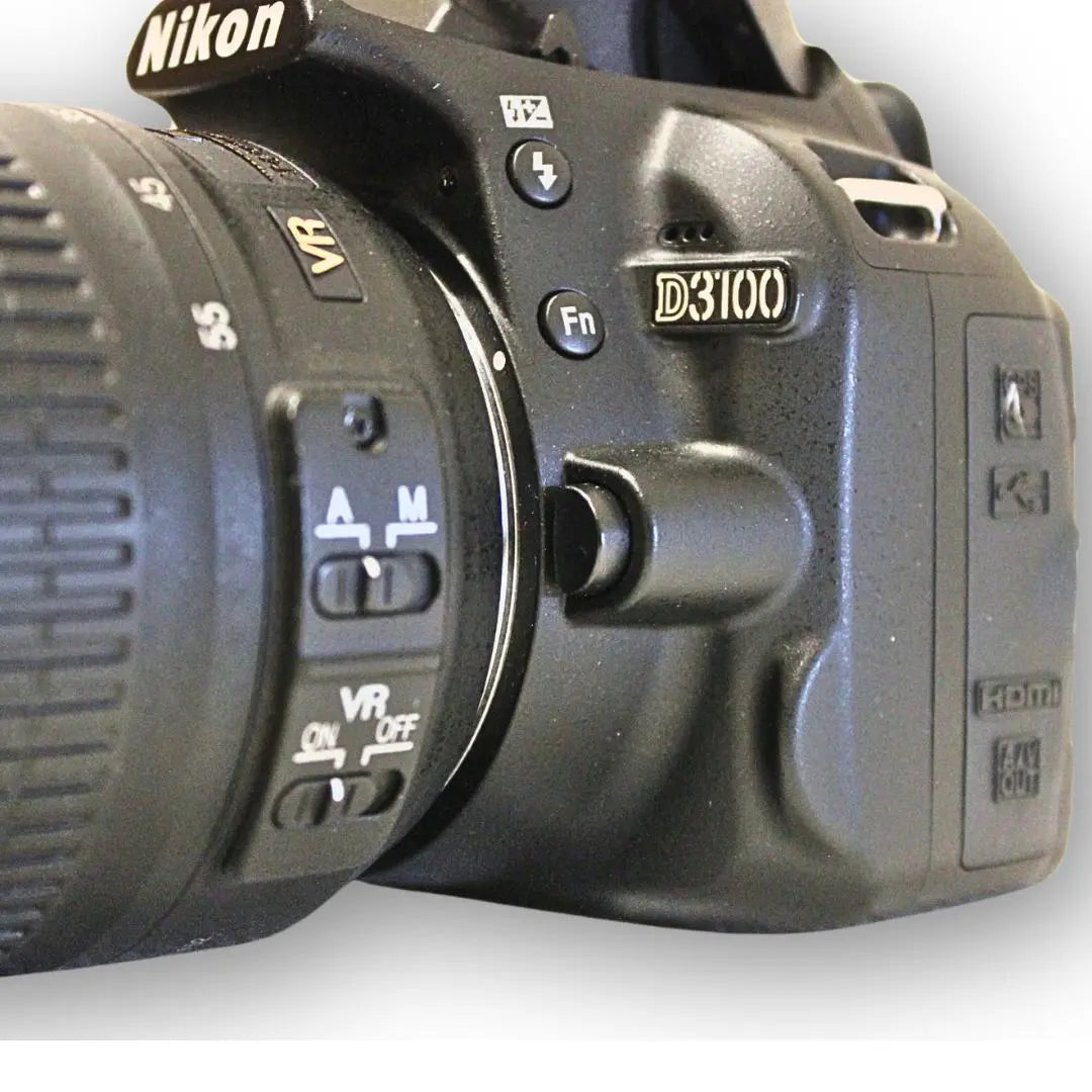 [Totalmente disponible, buen estado] Cámara SLR NIKON D3100★Fácil de tomar fotografías con AF